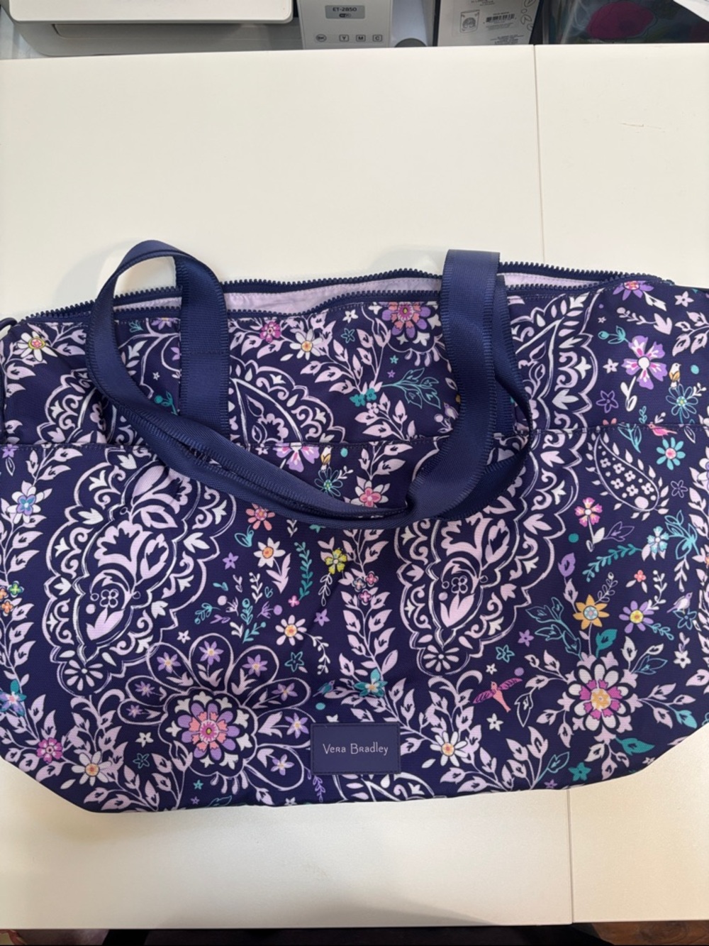 Vera Bradley Belle Paisley ReActive Tote